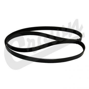 Crown Automotive, Crown Automotive - Rubber Black Accessory Drive Belt - 5184647AB