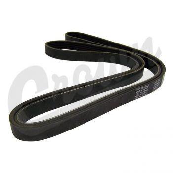 Crown Automotive, Crown Automotive - Rubber Black Accessory Drive Belt - Q4050715