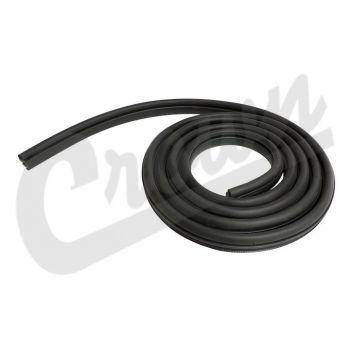 Crown Automotive, Crown Automotive - Rubber Black Door Weatherstrip - 55113020AF