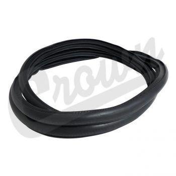 Crown Automotive, Crown Automotive - Rubber Black Door Weatherstrip - 55399256AE