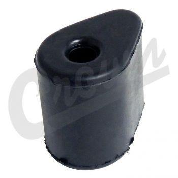 Crown Automotive, Crown Automotive - Rubber Black Exhaust Insulator - 52040219