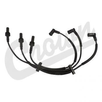 Crown Automotive, Crown Automotive - Rubber Black Ignition Wire Set - 5149211AE