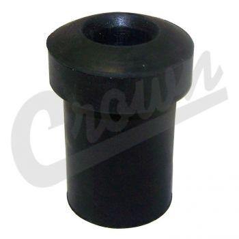 Crown Automotive, Crown Automotive - Rubber Black Leaf Spring Bushing - 4228564