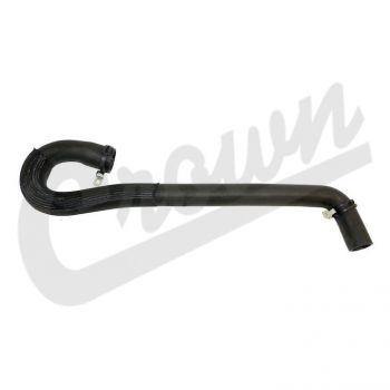 Crown Automotive, Crown Automotive - Rubber Black Radiator Hose - 55038026AG