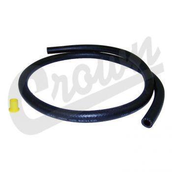 Crown Automotive, Crown Automotive - Rubber Black Return Hose - 5370019R