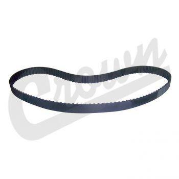 Crown Automotive, Crown Automotive - Rubber Black Timing Belt - 4343824