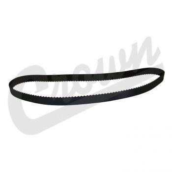 Crown Automotive, Crown Automotive - Rubber Black Timing Belt - 4621844