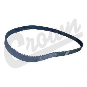 Crown Automotive, Crown Automotive - Rubber Black Timing Belt - 4792353