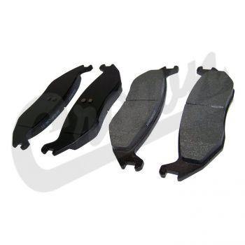 Crown Automotive, Crown Automotive - Semi-Metallic Black Brake Pad Set - 5080563AC