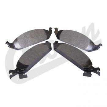 Crown Automotive, Crown Automotive - Semi-Metallic Gray Brake Pad Set - 4874548TI