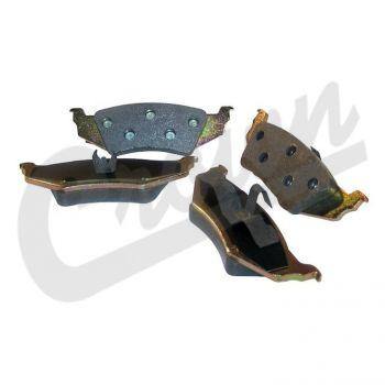 Crown Automotive, Crown Automotive - Semi-Metallic Gray Brake Pad Set - 5011631TI