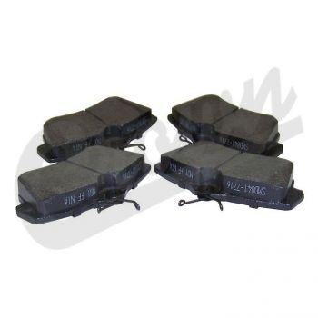 Crown Automotive, Crown Automotive - Semi-Metallic Gray Brake Pad Set - 5017843TI