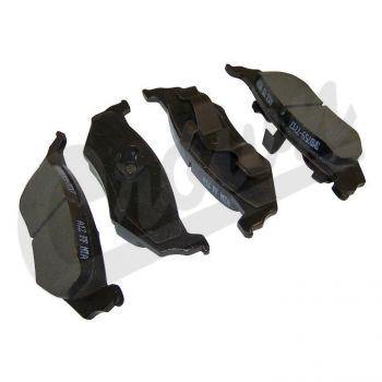 Crown Automotive, Crown Automotive - Semi-Metallic Gray Brake Pad Set - 5018208TI