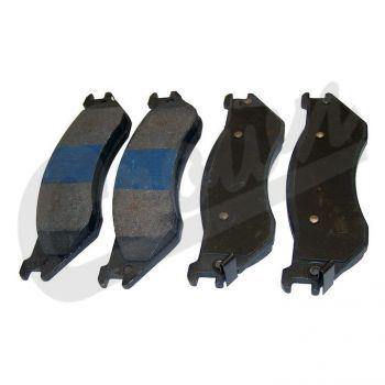 Crown Automotive, Crown Automotive - Semi-Metallic Gray Brake Pad Set - 5018563AA