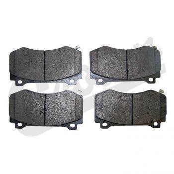 Crown Automotive, Crown Automotive - Semi-Metallic Gray Brake Pad Set - 5174311AB