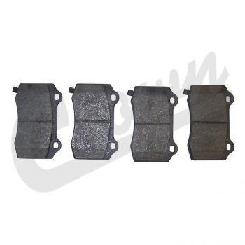 Crown Automotive, Crown Automotive - Semi-Metallic Gray Brake Pad Set - 68003610AA