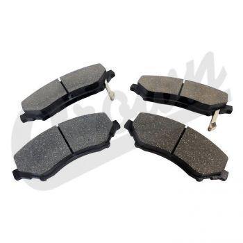 Crown Automotive, Crown Automotive - Semi-Metallic Gray Brake Pad Set - 68003701AA