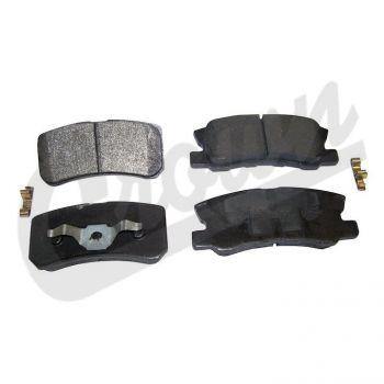 Crown Automotive, Crown Automotive - Semi-Metallic Gray Brake Pad Set - 68028671AA