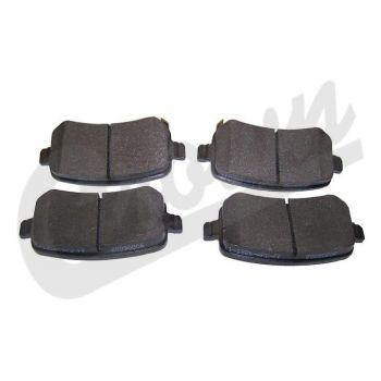 Crown Automotive, Crown Automotive - Semi-Metallic Gray Brake Pad Set - 68029887AA