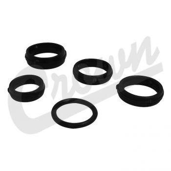 Crown Automotive, Crown Automotive - Silicone Black Oil Filter Adapter O-Ring Kit - 68166067AA