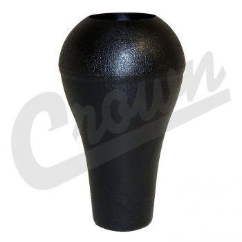 Crown Automotive, Crown Automotive - Steel Black Shift Knob - 52104174