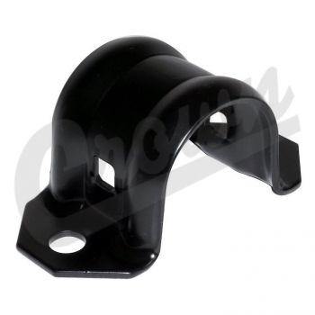 Crown Automotive, Crown Automotive - Steel Black Sway Bar Bushing Bracket - 52037710AC