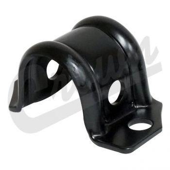 Crown Automotive, Crown Automotive - Steel Black Sway Bar Bushing Bracket - 52087865AB