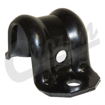 Crown Automotive, Crown Automotive - Steel Black Sway Bar Bushing Bracket - 52110141AB