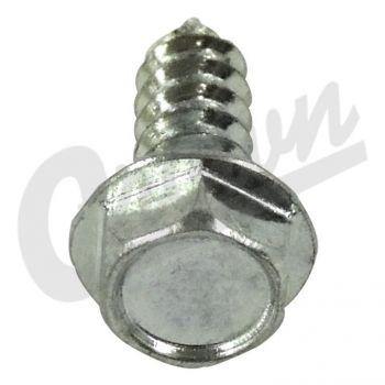 Crown Automotive, Crown Automotive - Steel Silver Screw - 11502843