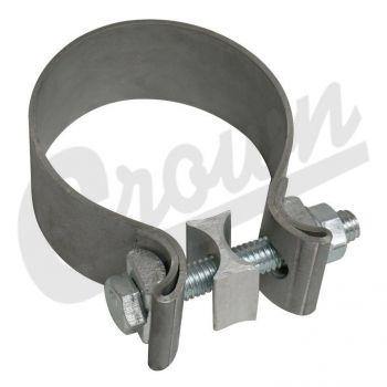 Crown Automotive, Crown Automotive - Steel Stainless Exhaust Clamp - 55398182AA