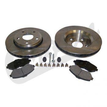 Crown Automotive, Crown Automotive - Steel Unpainted Disc Brake Service Kit - 52060137K