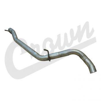 Crown Automotive, Crown Automotive - Steel Unpainted Exhaust Pipe - 52059939AG