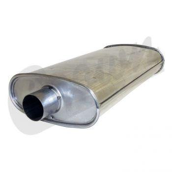 Crown Automotive, Crown Automotive - Steel Unpainted Muffler - E0021276