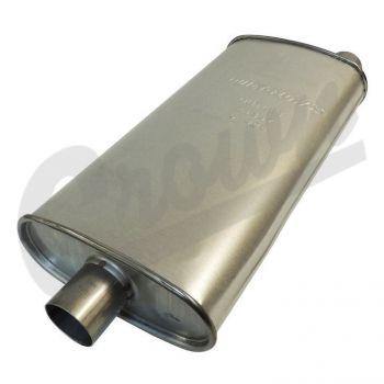 Crown Automotive, Crown Automotive - Steel Unpainted Muffler - E0021357