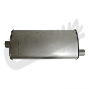 Crown Automotive, Crown Automotive - Steel Unpainted Muffler - E0022799